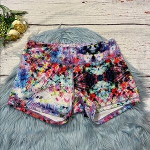 Born primitive peacock CrossFit weightlifting active shorts